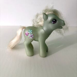 My Little Pony MLP G3 Minty 2002 Single Magnet Tinsel Hair China